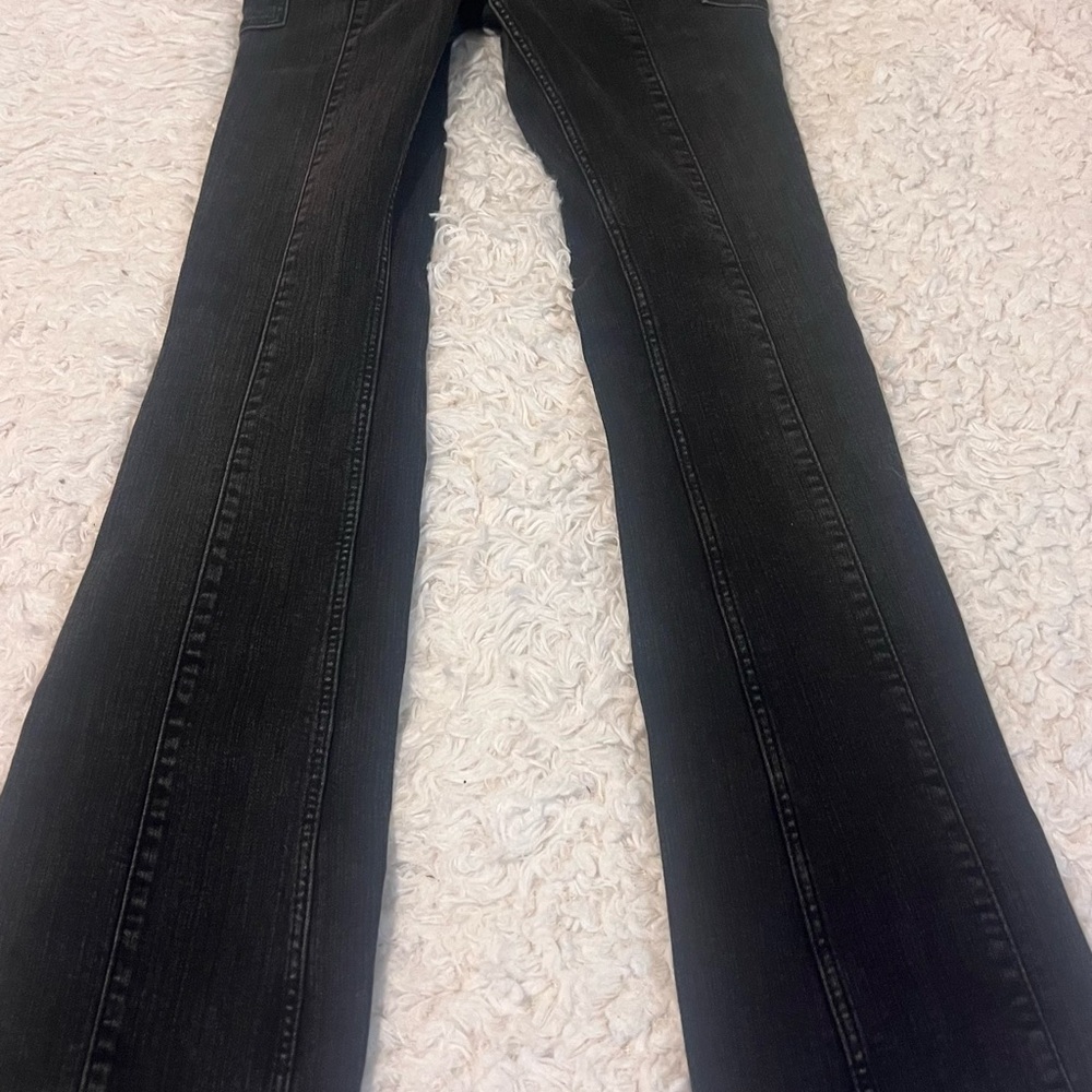 Zara Kids Black Flare & Wide Leg Jeans